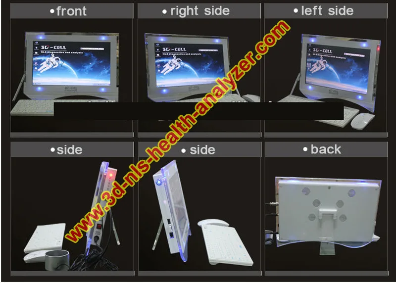 Professional 3D NLS health care diagnostic equipment touch screen