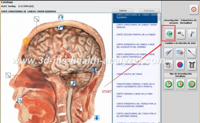 Oberon Metatron Diagnosis Machine