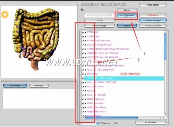 Oberon nls Diagnostic Device