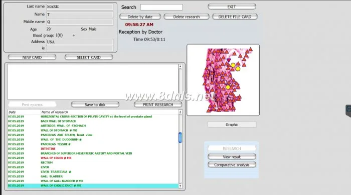 8D NLS Health Analyzer